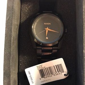 Nixon Queenpin Black Dial Ladies Watch A935-001-00